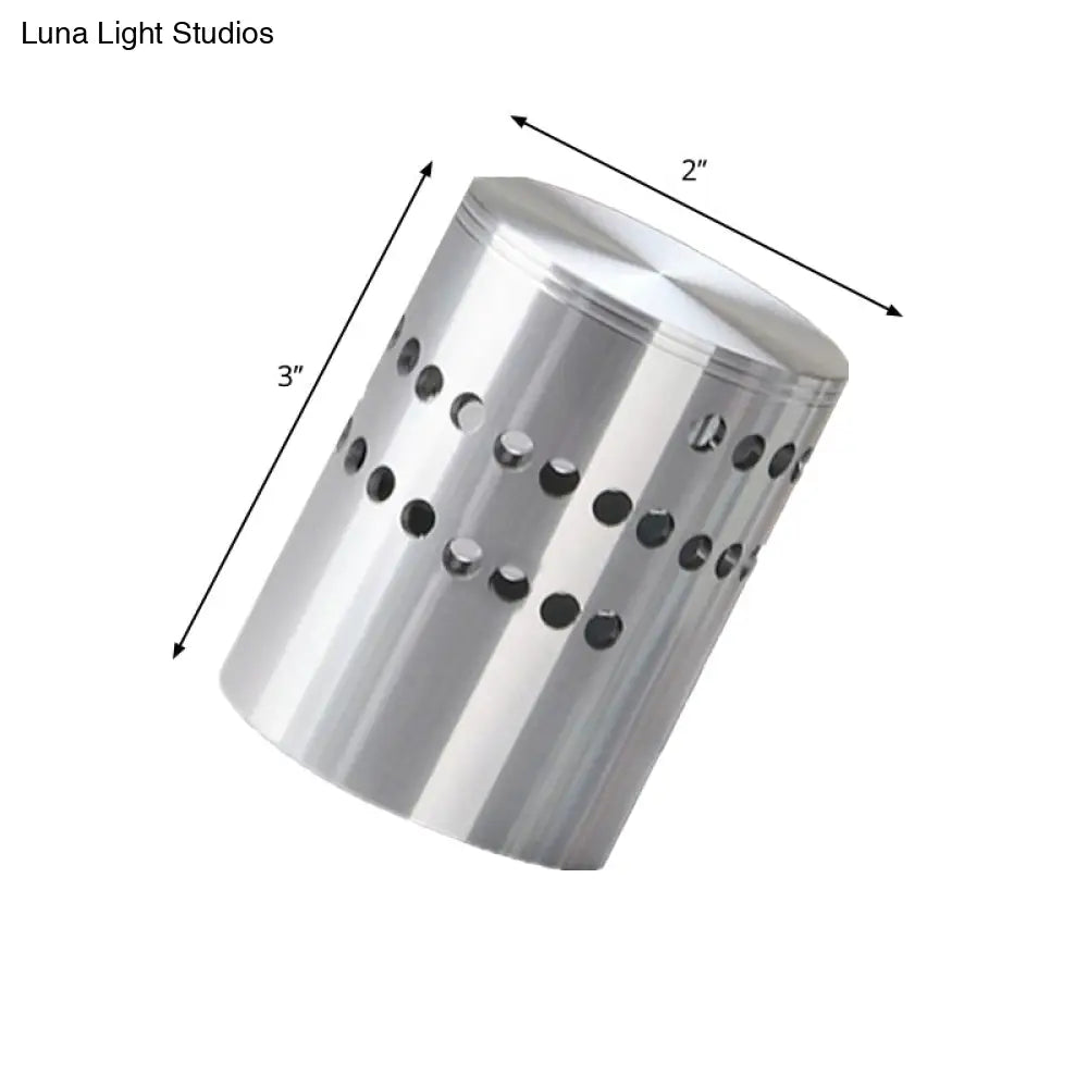 DecorBites™ 3D Whirling Wall Light Kit with RGB Color-Changing Metal Wine Pub LED Sconce Lamp