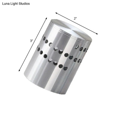 DecorBites™ 3D Whirling Wall Light Kit with RGB Color-Changing Metal Wine Pub LED Sconce Lamp