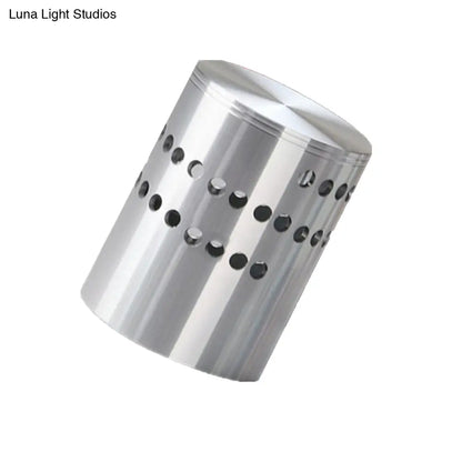 DecorBites™ 3D Whirling Wall Light Kit with RGB Color-Changing Metal Wine Pub LED Sconce Lamp