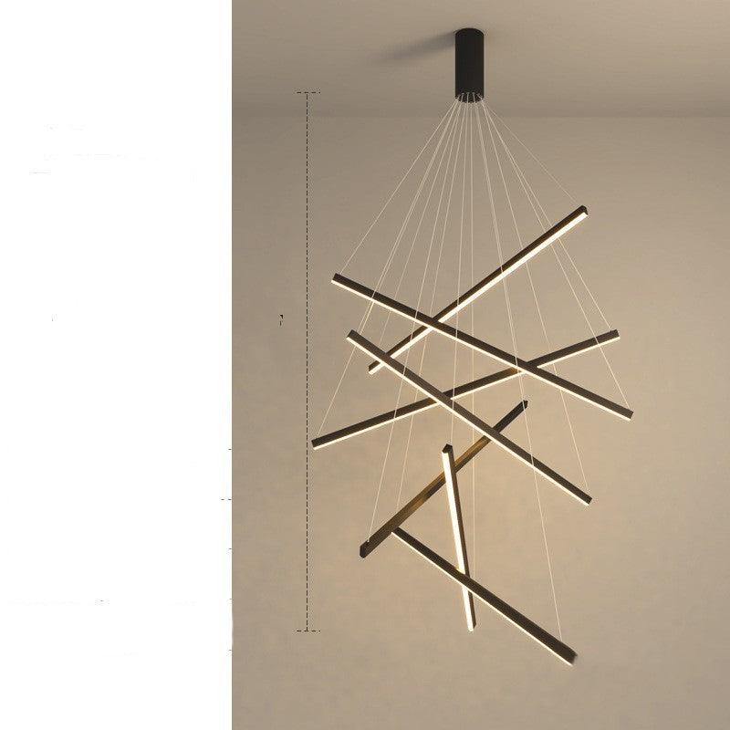 Glass Luxury Apartment Chandelier