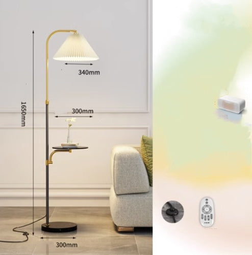 Wood Floor Sofa Lamp