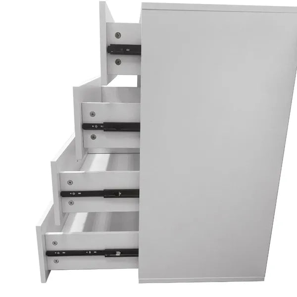 Wall Mounted Closet Organizer Storage Bedroom White