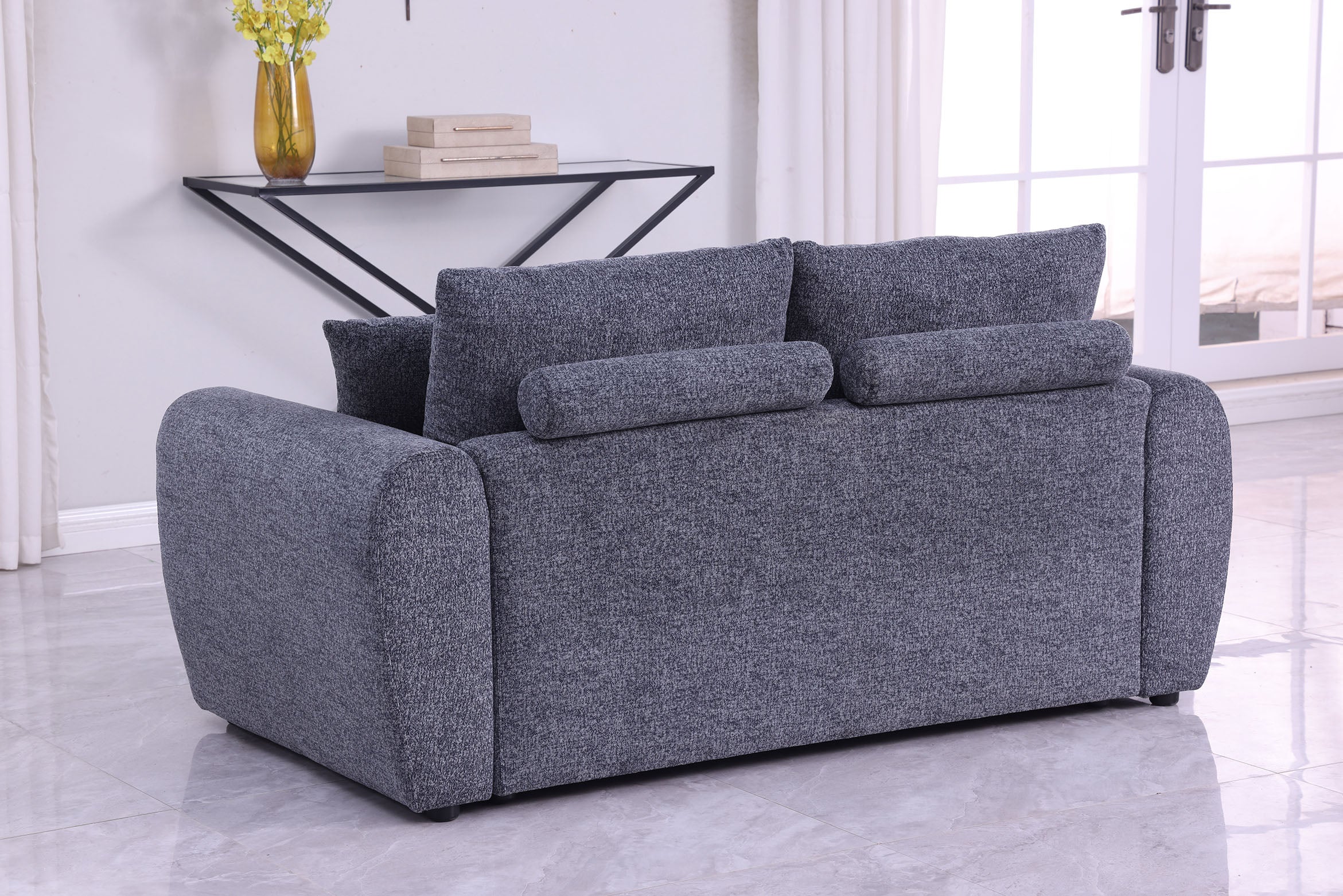 Grey Compressed Sofa