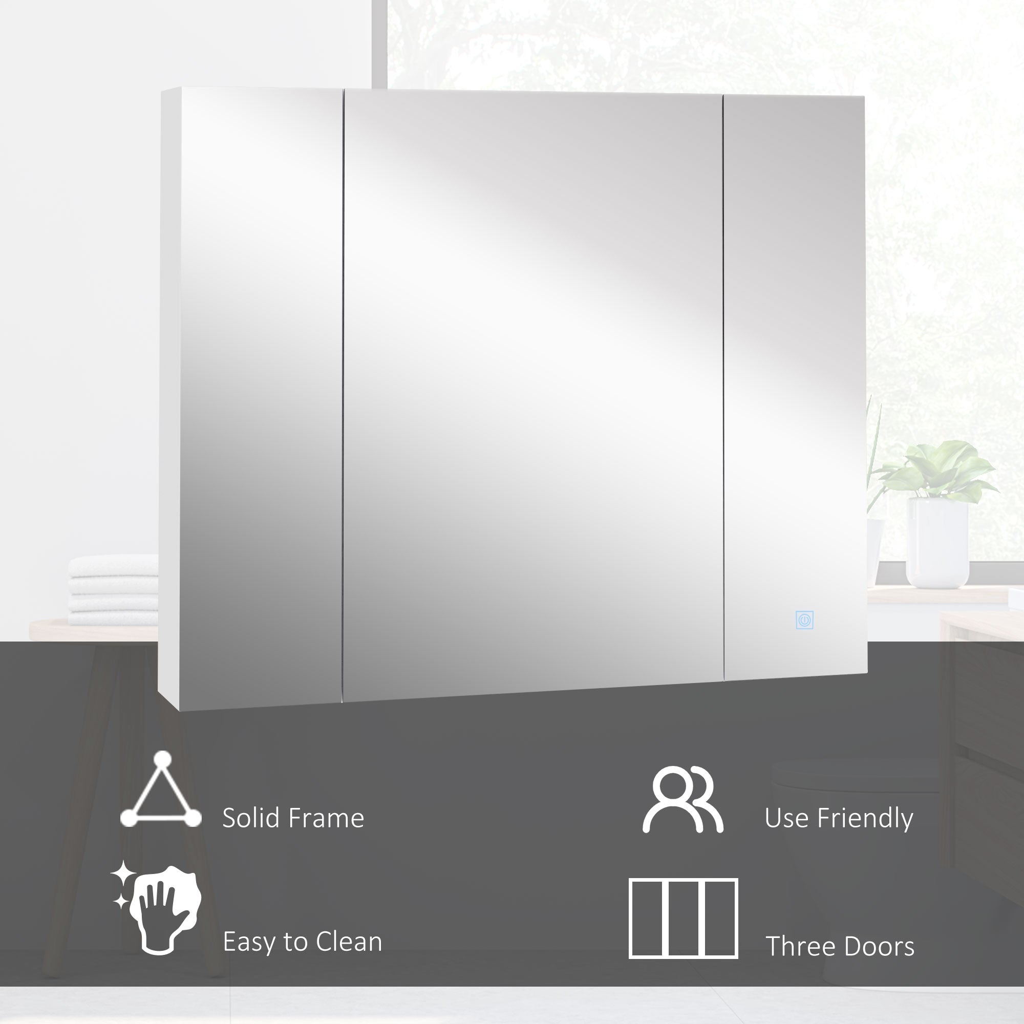 LED Dimmable Medicine Cabinet