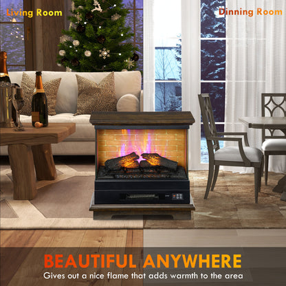 26" Electric Fireplace Stove