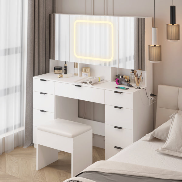 Modern Vanity Table Set