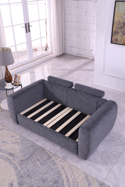 Modern Minimalist Comfortable Compressed GREY Sofa