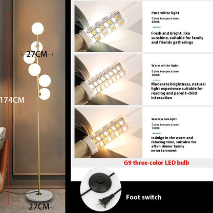 Simple Living Room Table Lamp Nordic Bedroom Study Room Decoration Floor Lamp