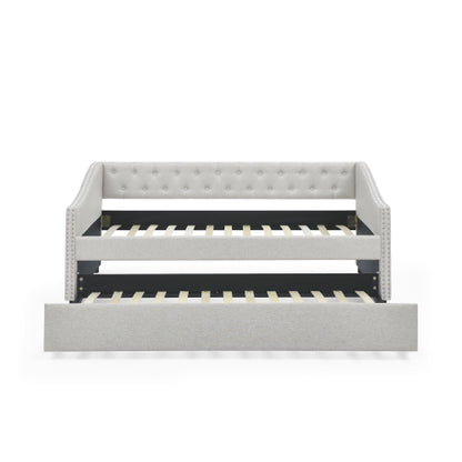 The Double Sofa Bed Has A Double Roller Upholstered Tufted Sofa Bed Unavailable Platforms- Temu