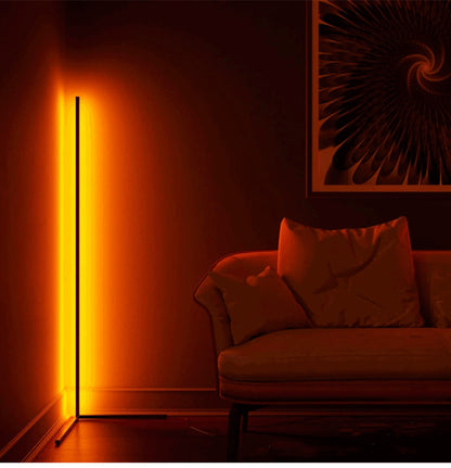 Nordic RGB Corner Floor Lamp Modern Simple