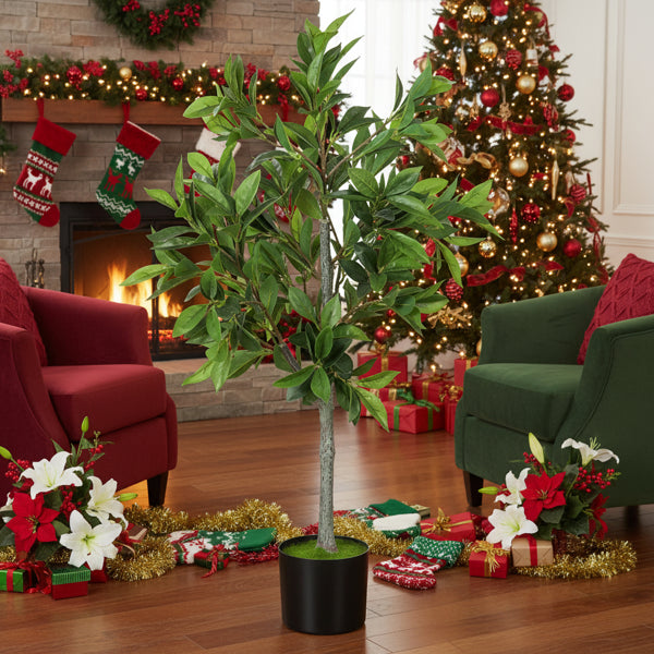 Green Potted Christmas Tree
