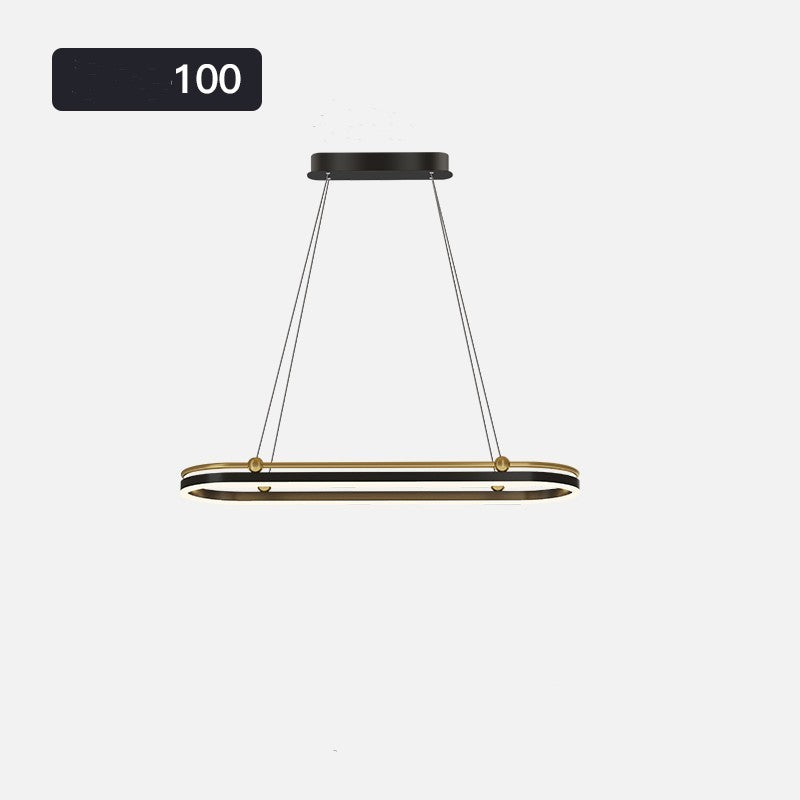 Aluminum Long Chandelier