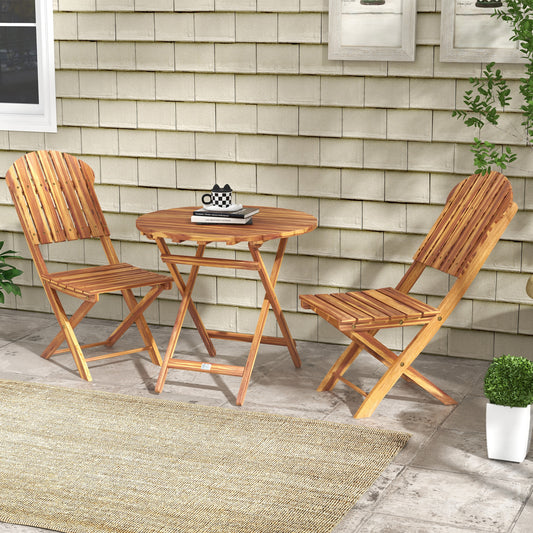 Foldable Outdoor Bistro Set