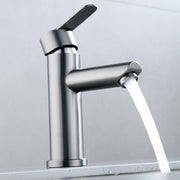 Black Modern Washbasin Faucet