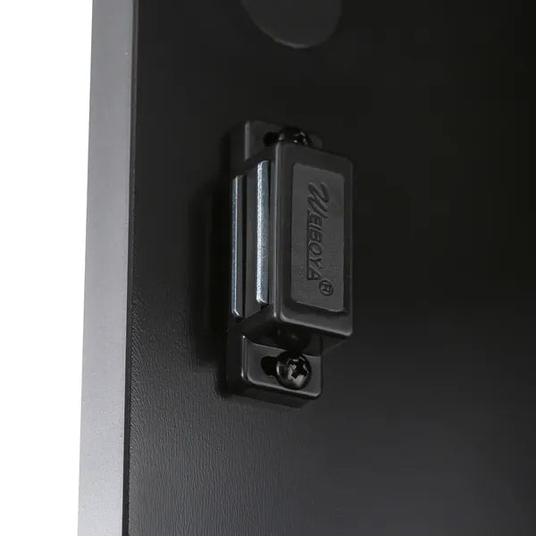 FRALIMK Medicine Cabinet, Hanging Cabinet With 3 Tiers, Single Louvered Door, Slim Wall Cabinet For Home Bathroom Bedroom, White