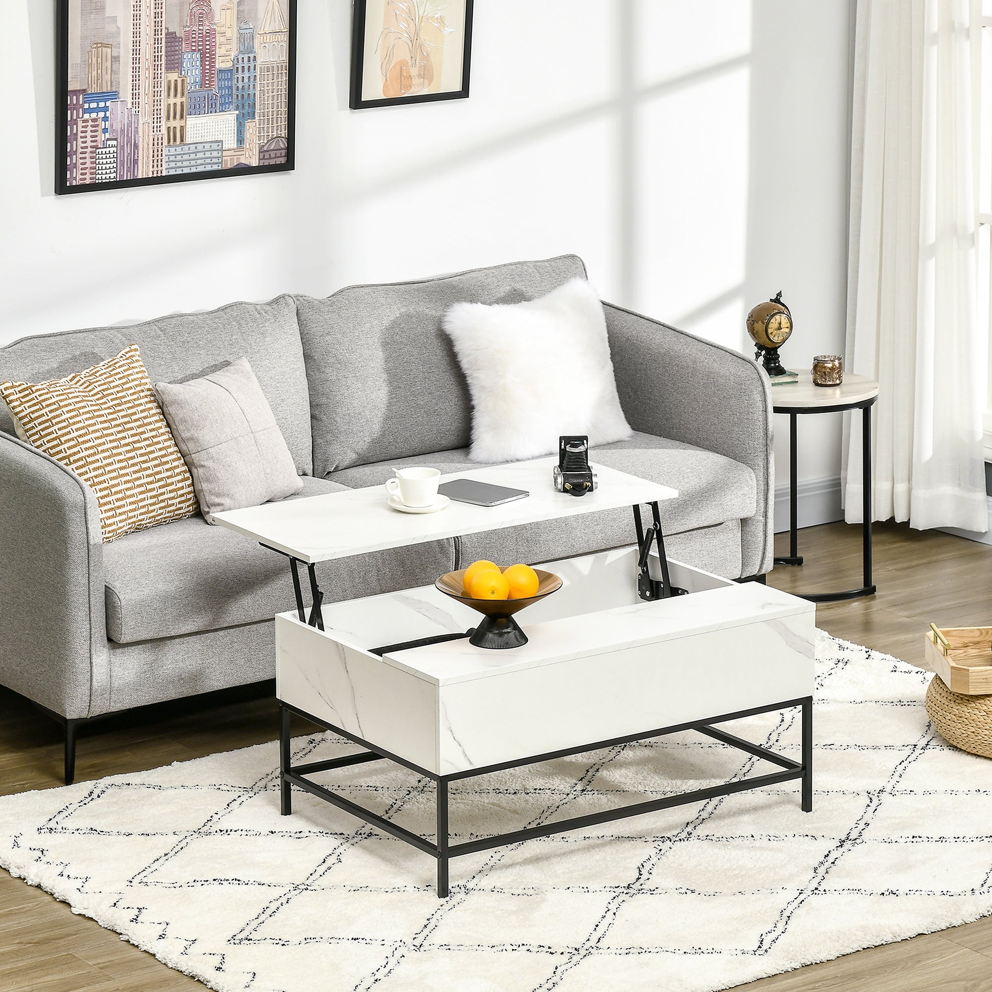 Lift-Top Coffee Table