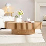 Natural Ash Drum Coffee Table