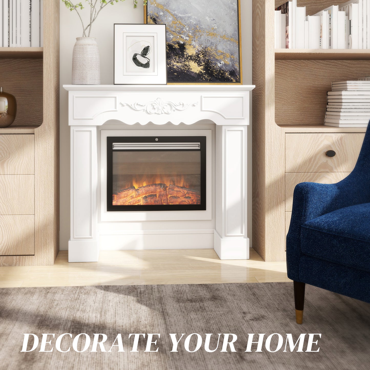 Baroque Fireplace Mantel