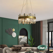 Simple Crystal Living Chandelier