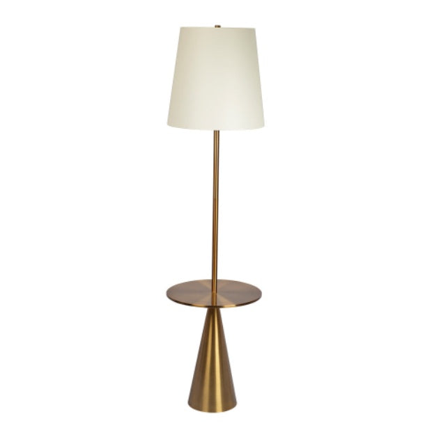 Brass Accent Floor Lamp