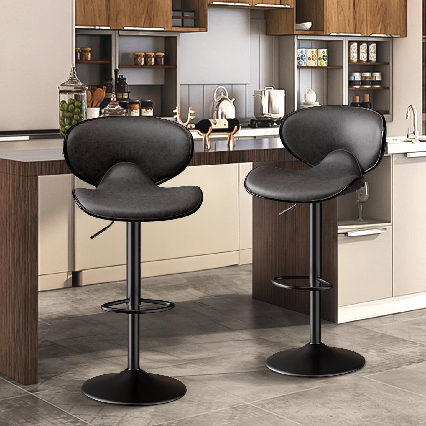 Bar Stools Fashionable Design, Stylish, Multifunctional, Durable, Perfect Combination Of Aesthetics And Practicality