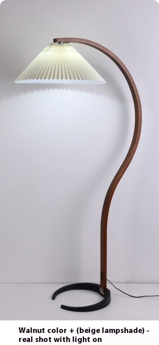 Wood Nordic Floor Lamp