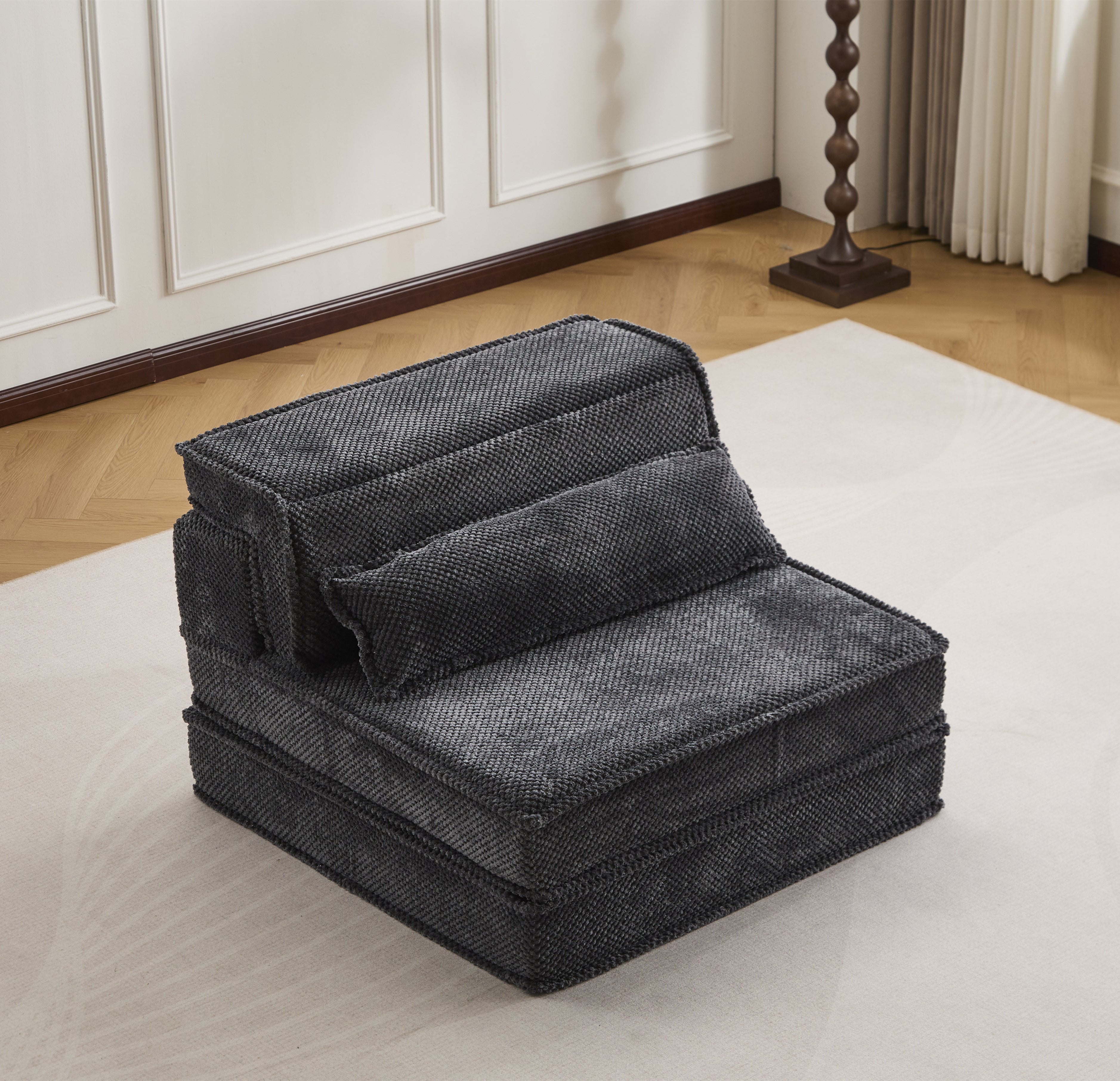 Dark Grey Single Sofa