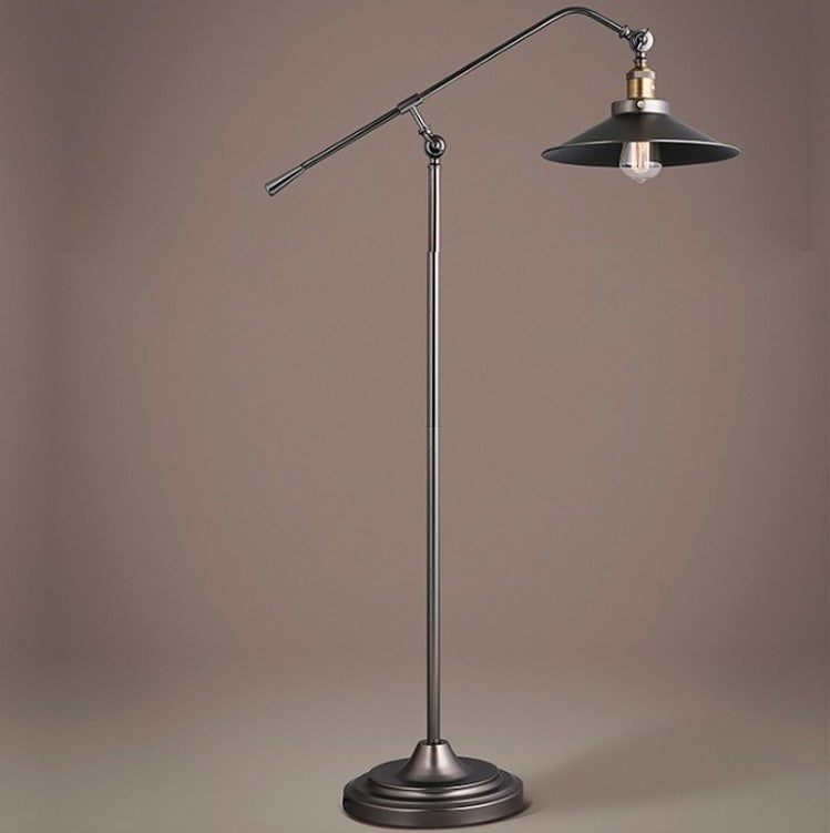 Vintage Iron Floor Lamp American Living Room