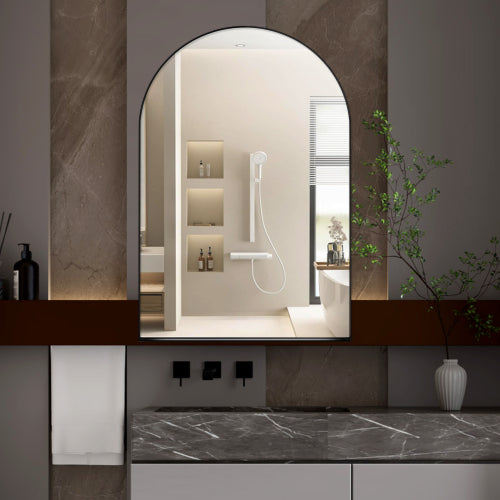 Matte Black Medicine Cabinet