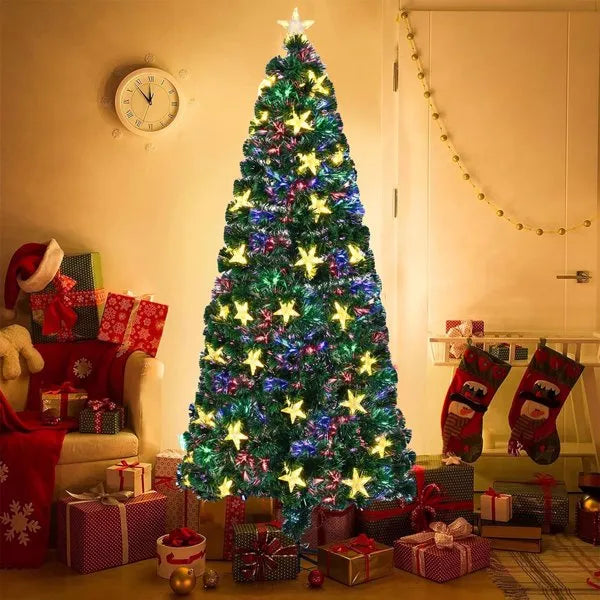 Fiber Optic Color-Changing Christmas Tree