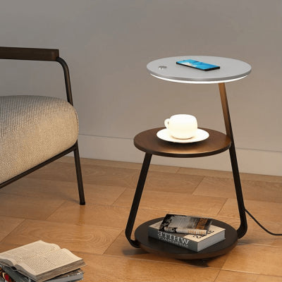 Nordic Minimalist Floor Lamp Wireless Charging Rack