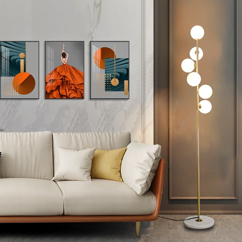 Black Ribbon Floor Lamp