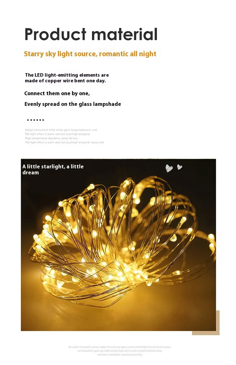 Dining Room Chandelier Creative 3D Long Chandelier