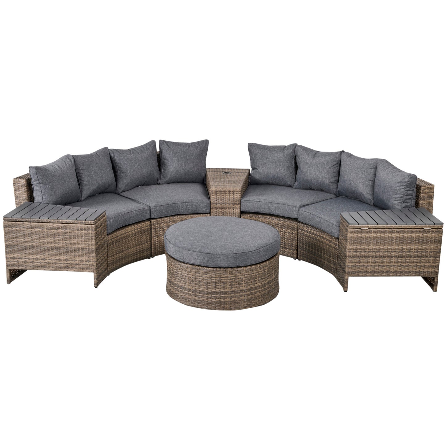 8 Piece Outdoor Sofa