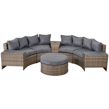 8 Piece Outdoor Sofa