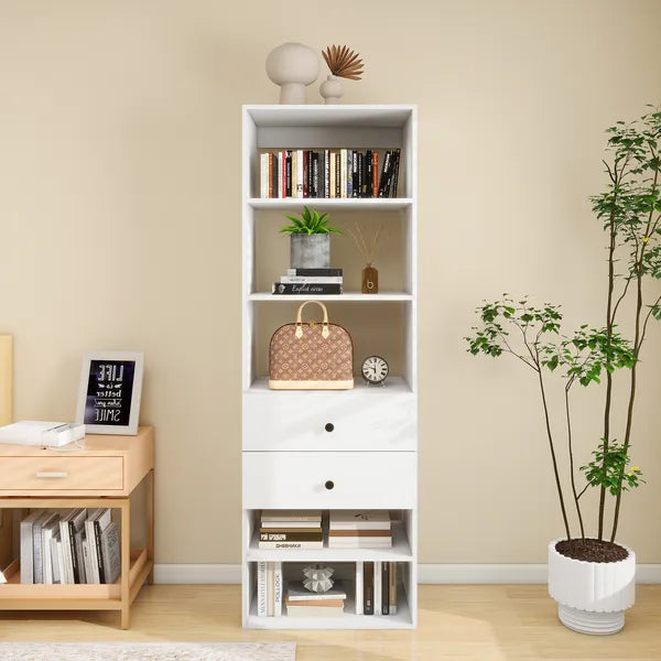 White Modular Closet System
