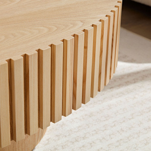 Natural Ash Drum Coffee Table