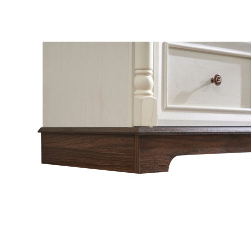 Walnut Rustic Drawer Dresser