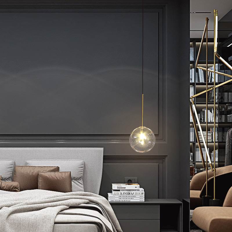 Glass Postmodern Pendant Light