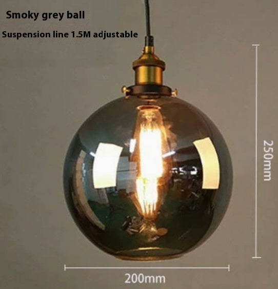 Transparent Glass Nordic Chandelier