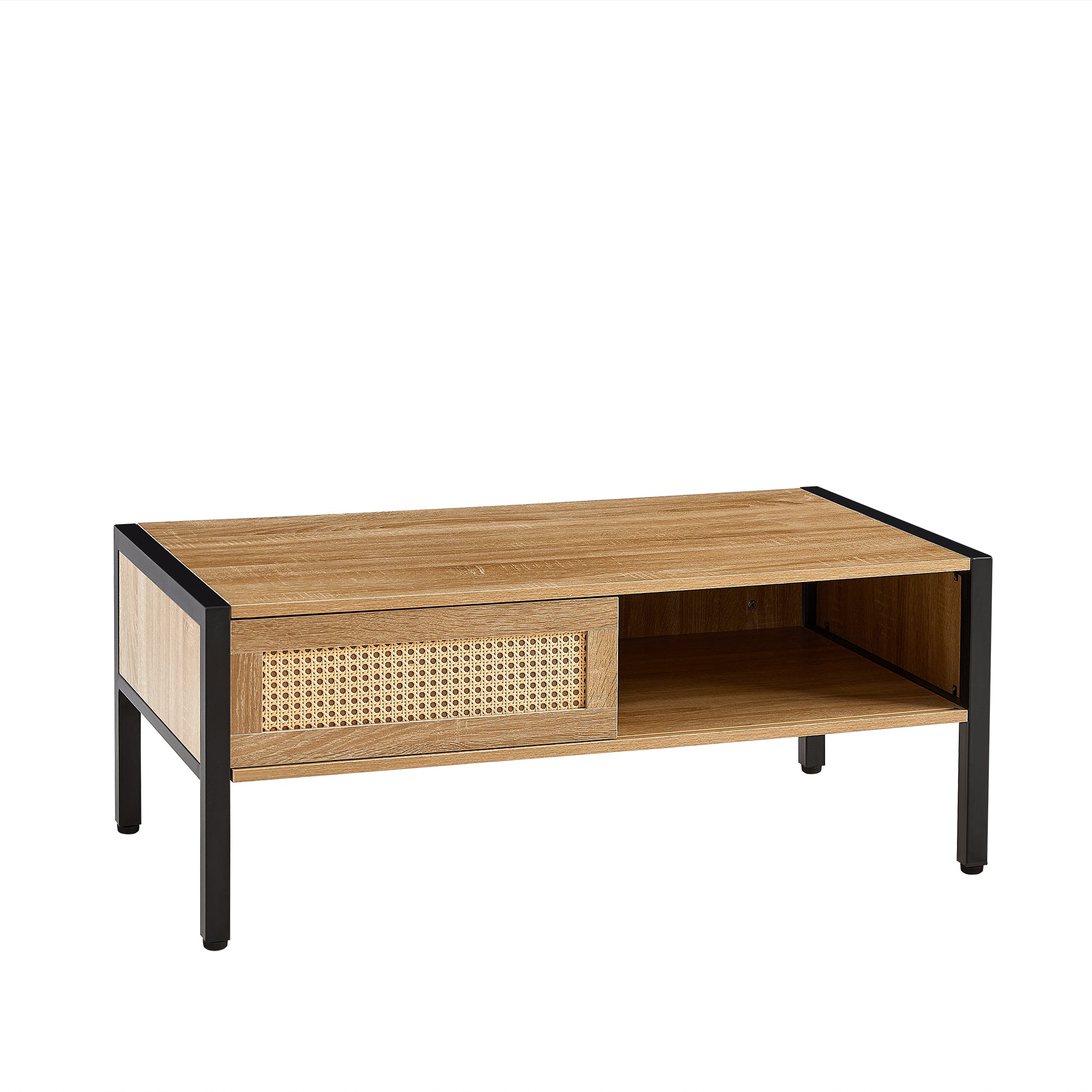 Metal Rattan Coffee Table