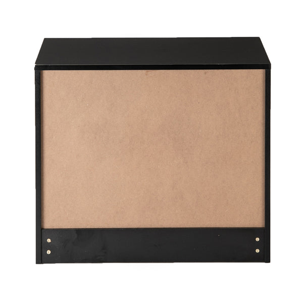 Black Modern Bedside Table