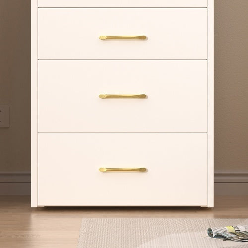 Escritorio de Tocador 3 en 1 con Espejo Abierto en la Parte Superior, Conjunto Pequeño de Tocador para Maquillaje con Escritorio de Vidrio Visible, Tocador Compacto para Maquillaje con 3 Cajones, Mesa de Vestir para Dormitorio