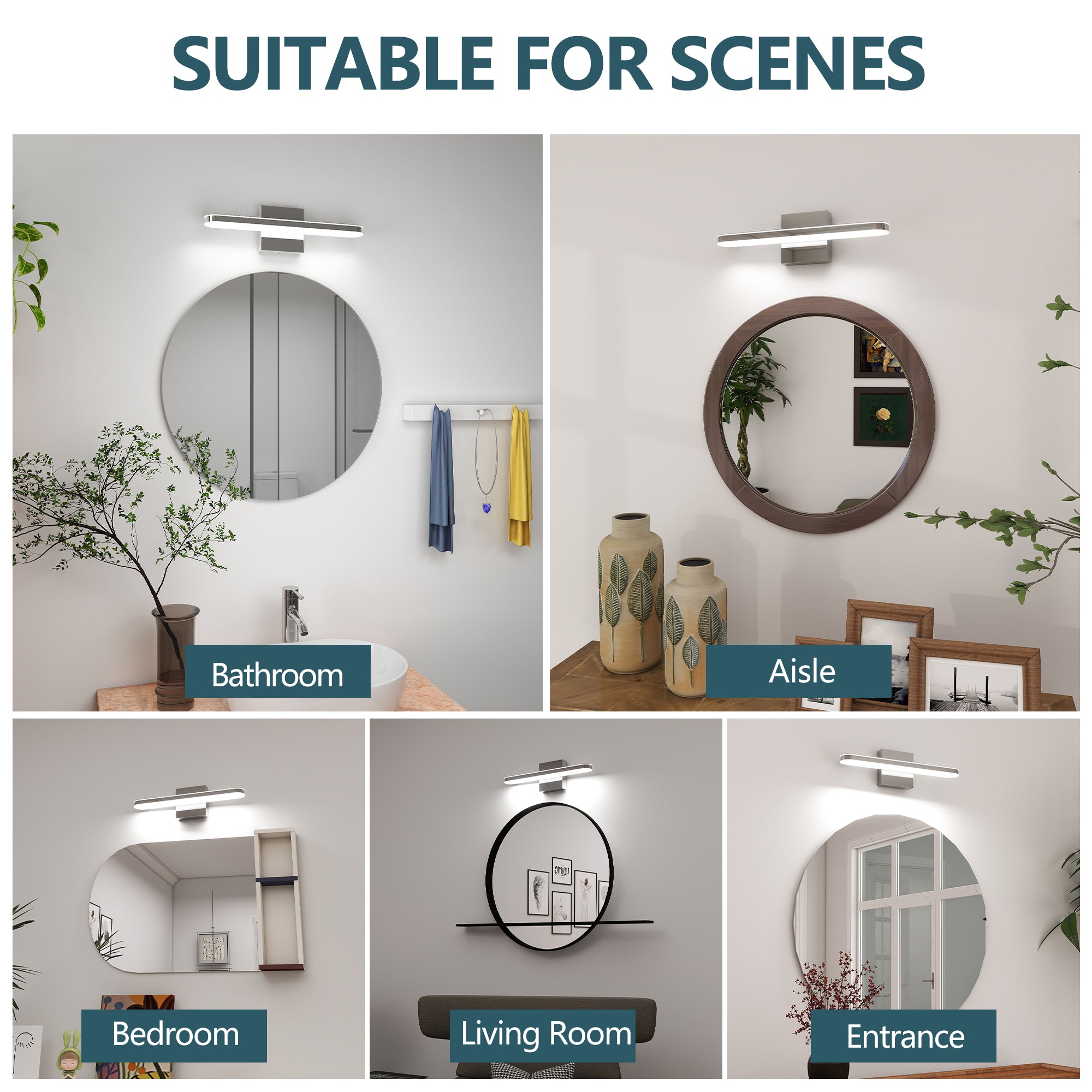 LED Dimmable Vanity Light