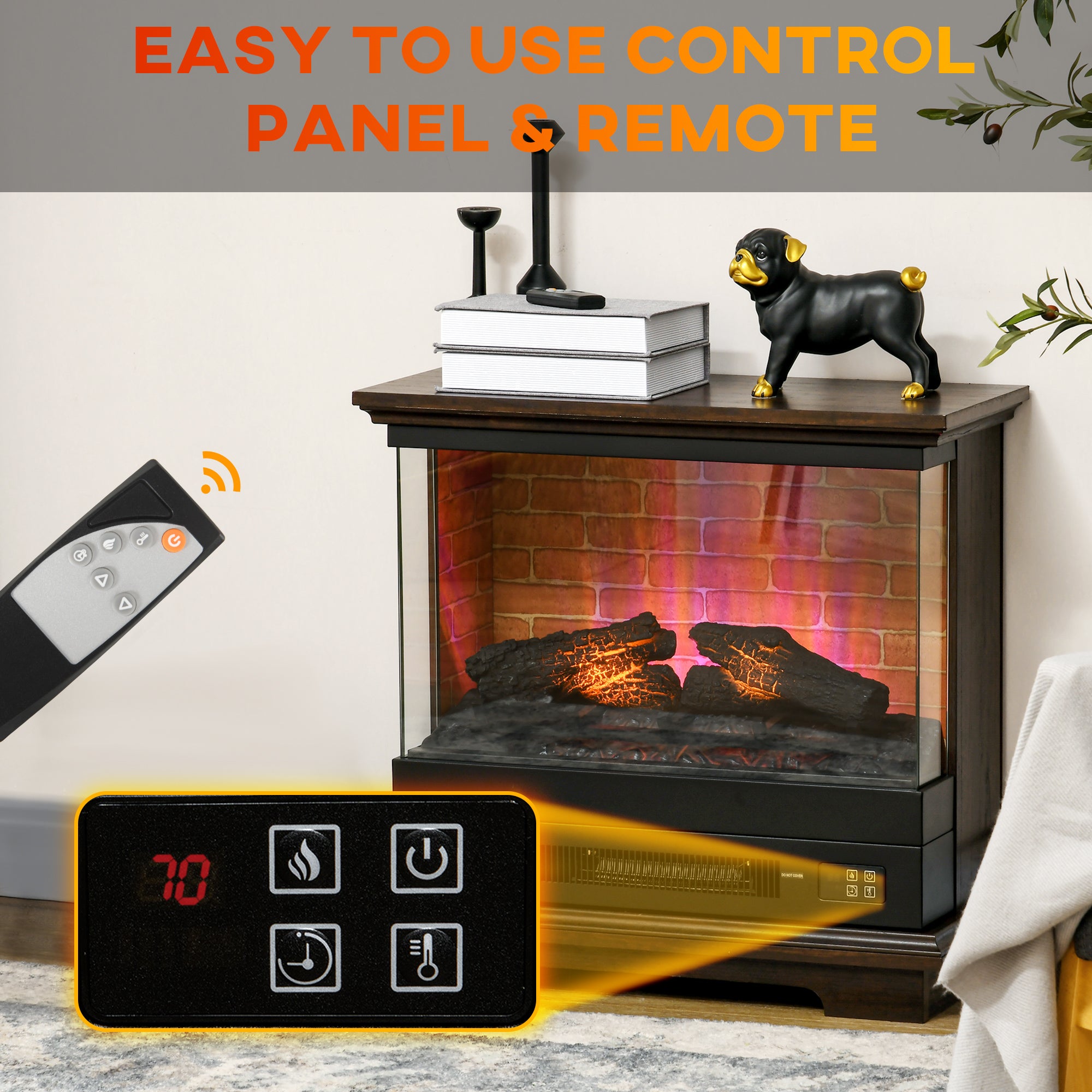 Modern Electric Fireplace Stove