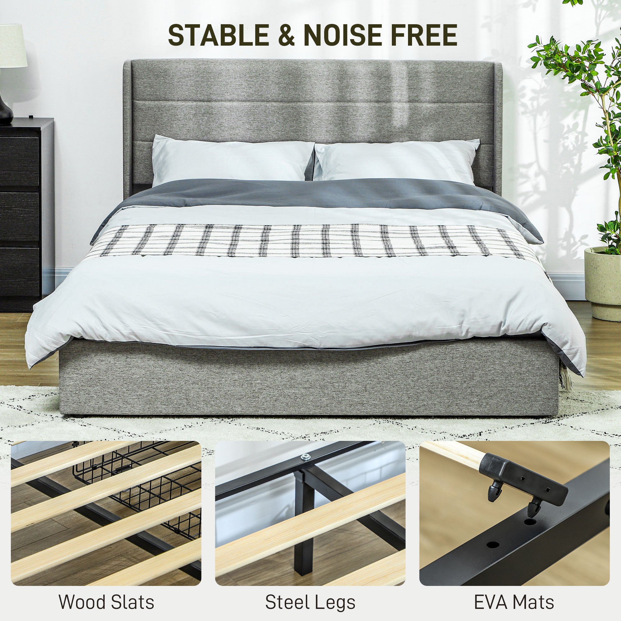 Linen Storage Bed Frame