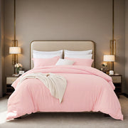 Juego de Cubrecama Oversized Incluye 1 Cubrecama y 2 Fundas de Almohada. Presenta Tela Transpirable, Suave y de Alta Calidad en Estilo Bohemio. Combina la Elegancia de un Hotel de Lujo con un Diseño Minimalista para Versat