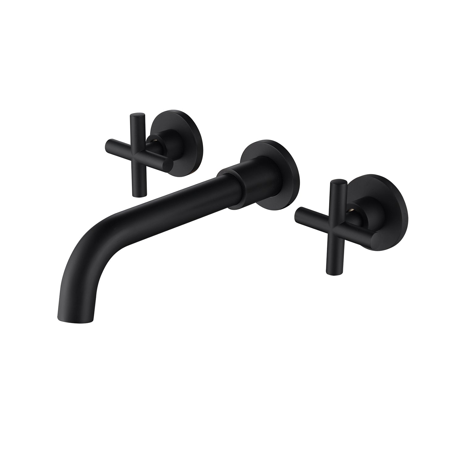 Wall-mounted Bathroom Faucet Elegant Contemporary Style