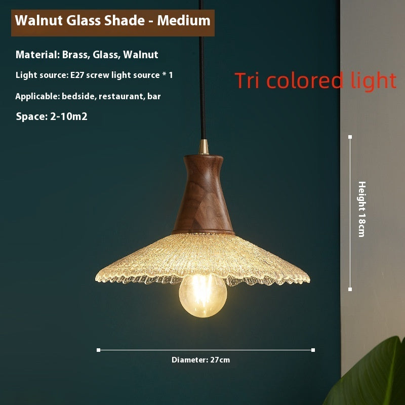 Brass Glass Xuan Chandelier