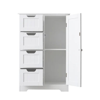 FRALIMK Small Bathrooom Storage Cabinet, Freestanding Storage Cabinet EntryWay Cabinet Home Storage For Living Room